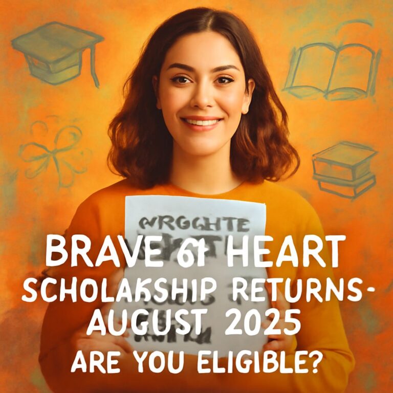Brave of Heart Scholarship Returns in August 2025: Are You Eligible?